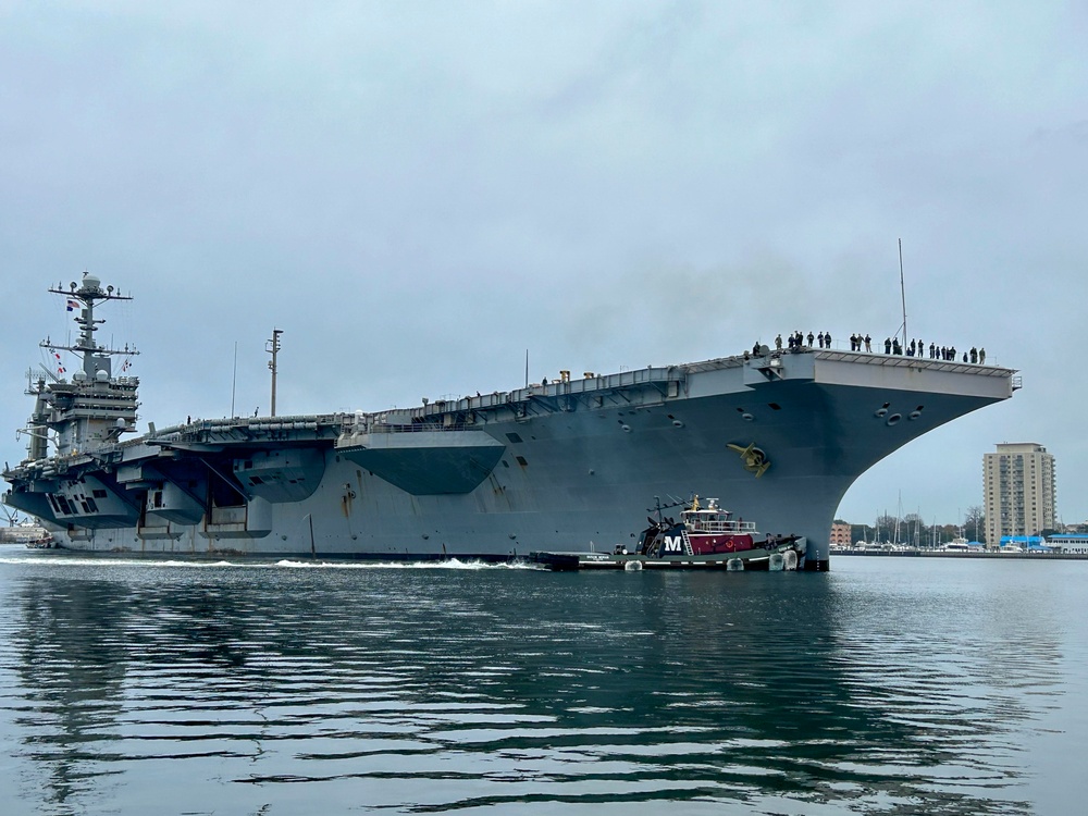 DVIDS - Images - The Nimitz-class aircraft carrier USS Harry S. Truman ...