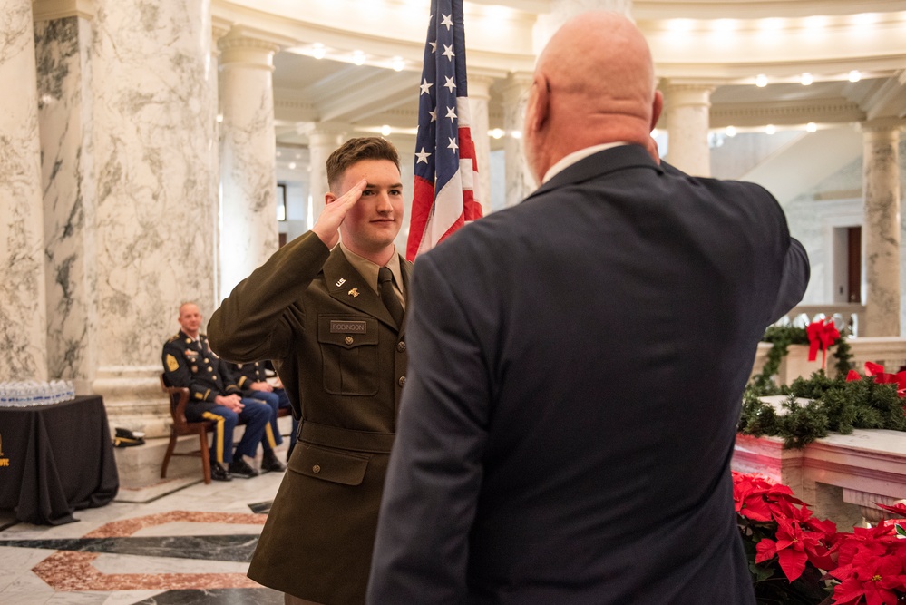 General commissions son in the same place he commissioned decades earlier