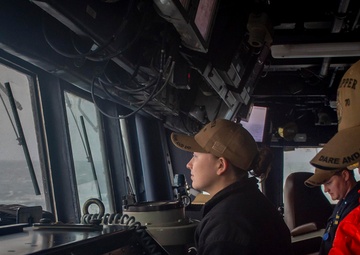 USS Hopper underway operations