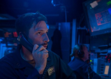 USS Hopper Underway Operations