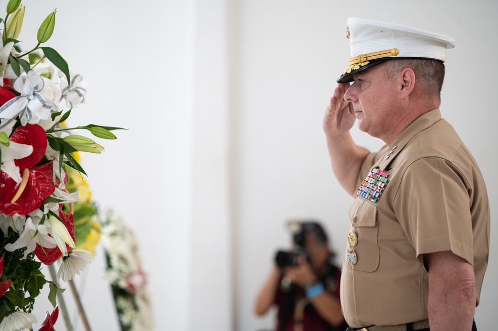 USINDOPACOM Honors Fallen at 82nd Pearl Harbor Anniversary
