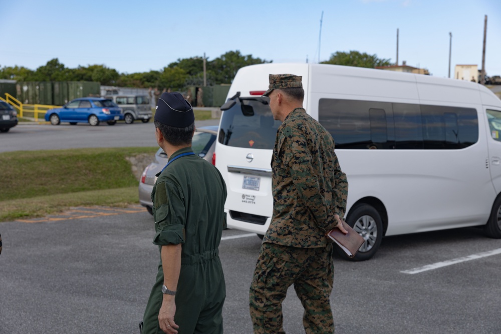 Ryukyu Shield 24 | 1st MAW CG and SWADF CG Visit Radar Hill