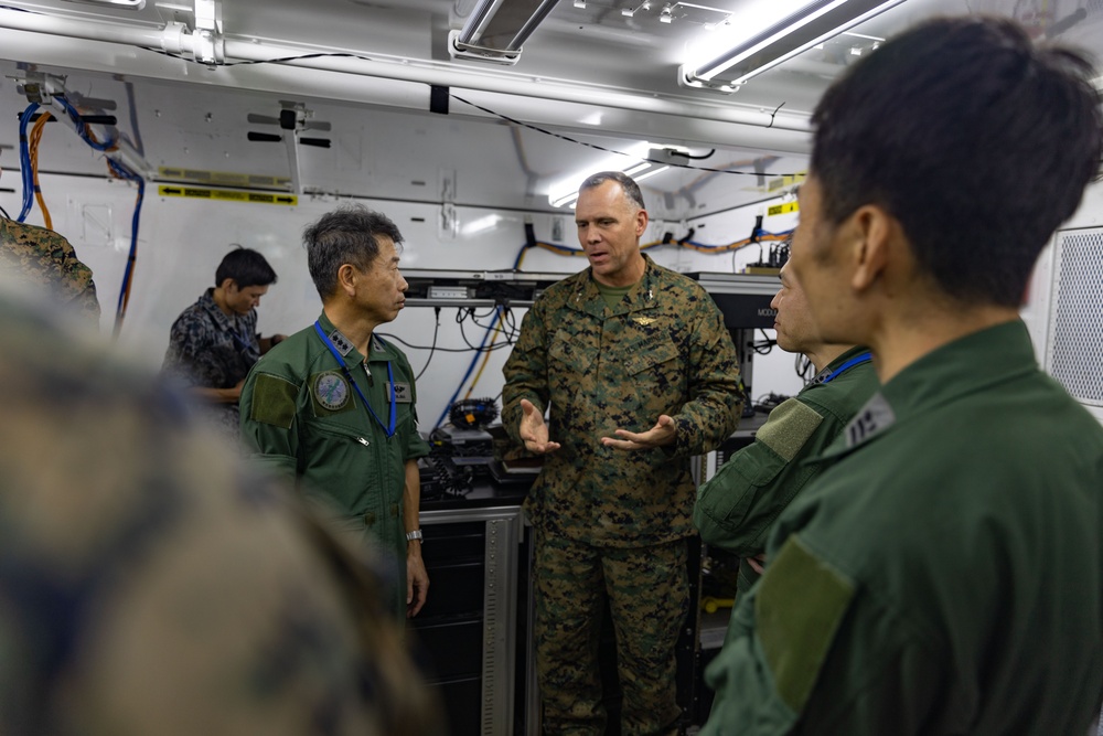 Ryukyu Shield 24 | 1st MAW CG and SWADF CG Visit Radar Hill