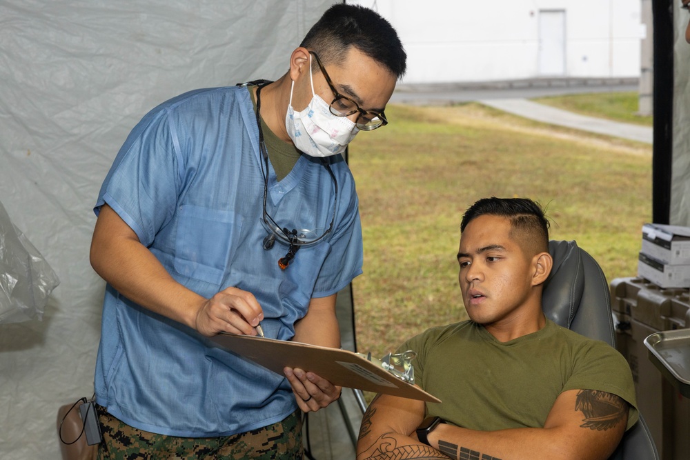 3rd Dental Battalion Conducts a Field Training Exercise