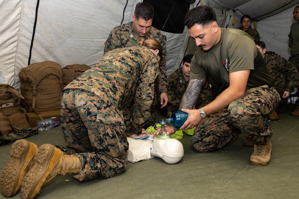 3rd Dental Battalion Conducts a Field Training Exercise