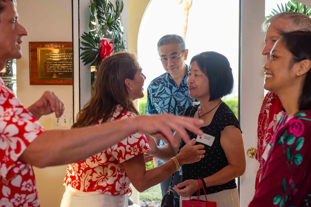 CJRM Hosts Annual Nimitz House Holiday Party