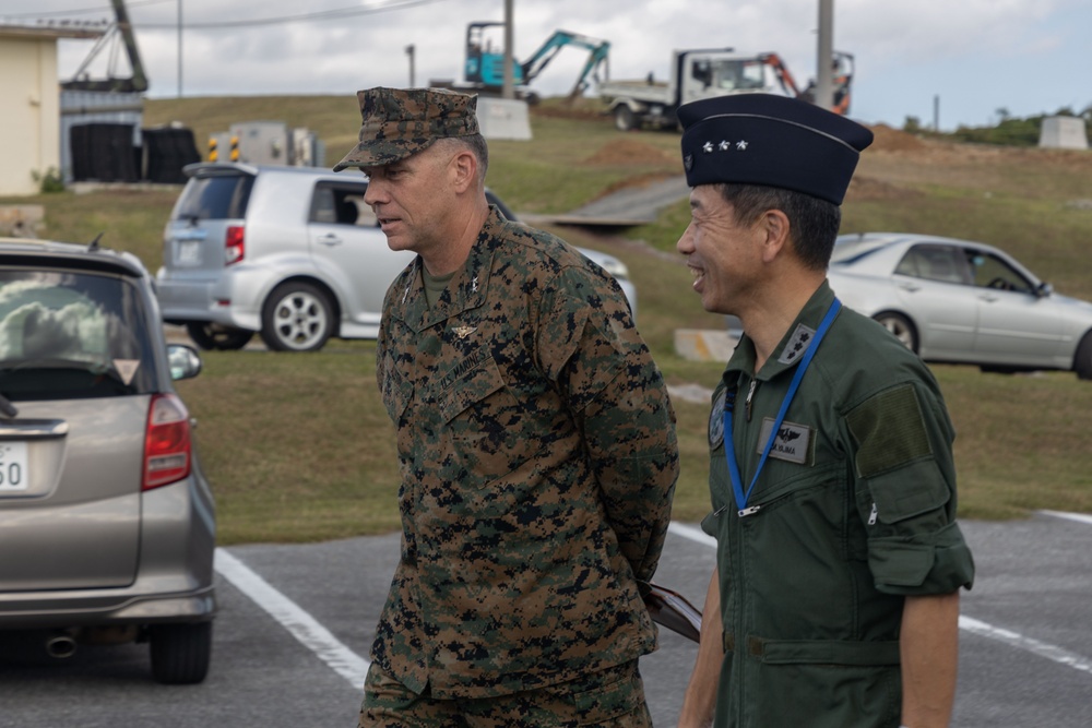 Ryukyu Shield 24 | 1st MAW CG and SWADF CG Visit Radar Hill