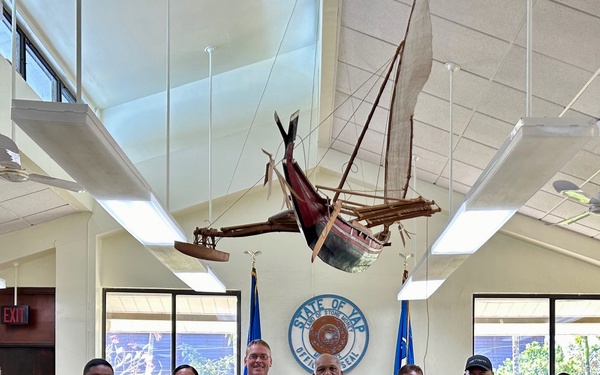 U.S. Coast Guard, Yap strengthen ties through key leader engagement, site visit