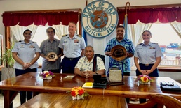 U.S. Coast Guard, Yap strengthen ties through key leader engagement, site visit