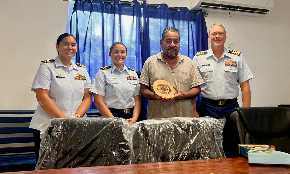 U.S. Coast Guard, Yap strengthen ties through key leader engagement, site visit