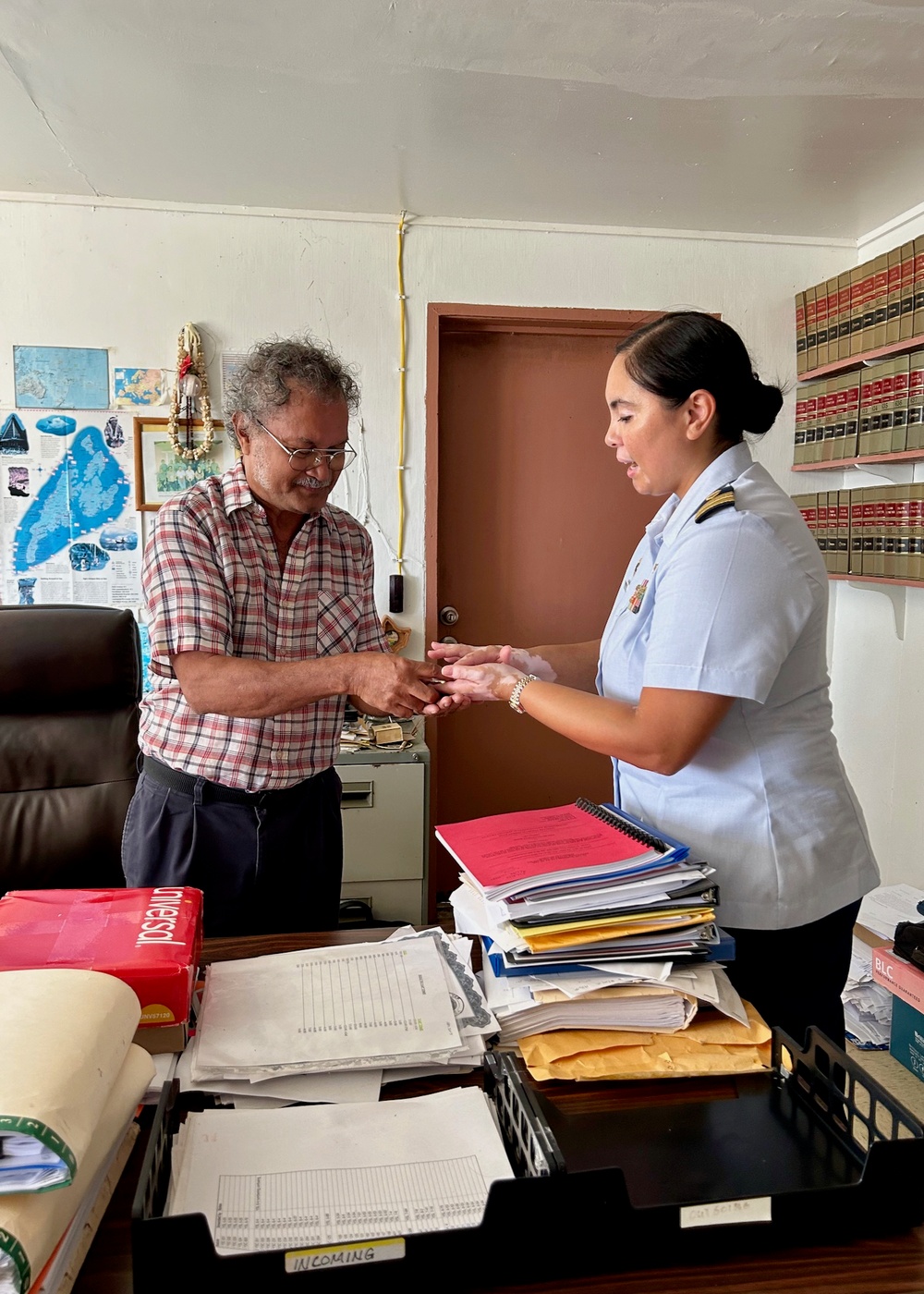 U.S. Coast Guard, Yap strengthen ties through key leader engagement, site visit