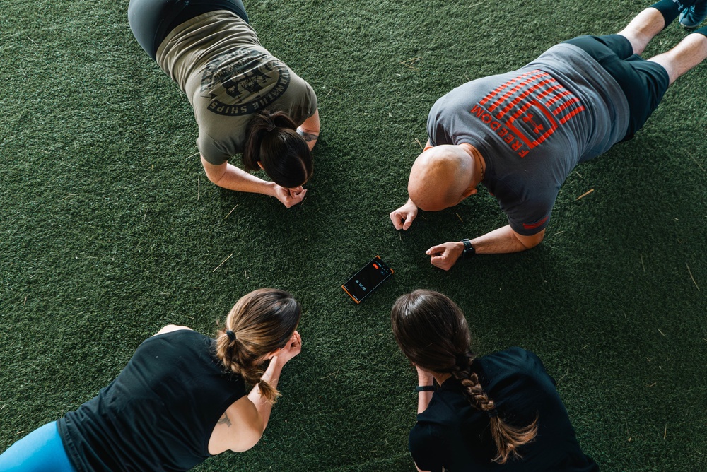 Deployed Airmen Complete Memorial Workout Challenge to Honor Fallen EOD Technicians