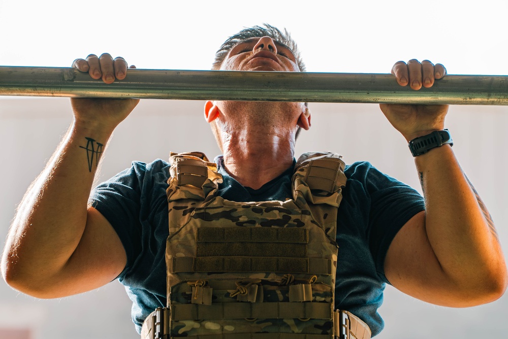 Deployed Airmen Complete Memorial Workout Challenge to Honor Fallen EOD Technicians