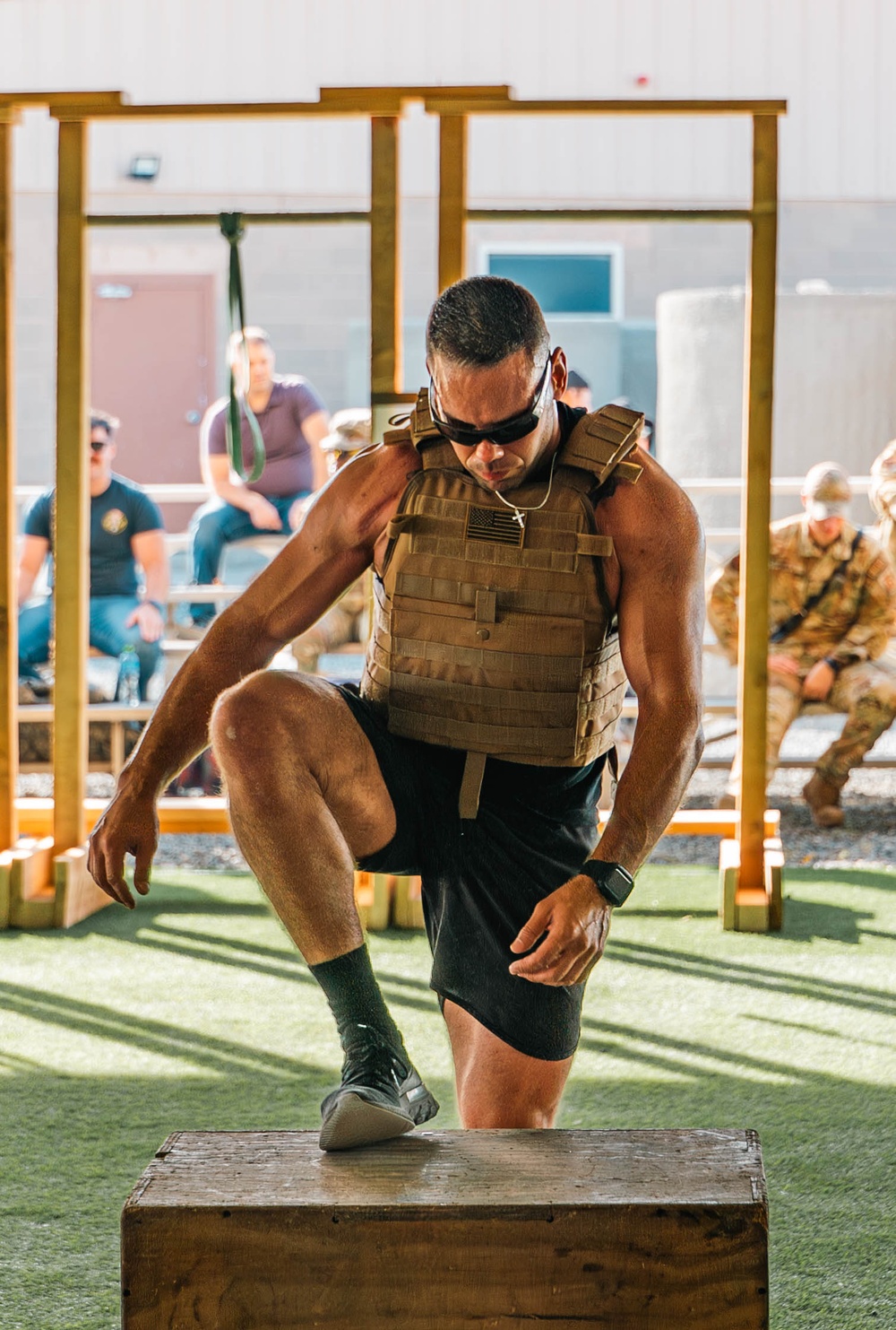 Deployed Airmen Complete Memorial Workout Challenge to Honor Fallen EOD Technicians