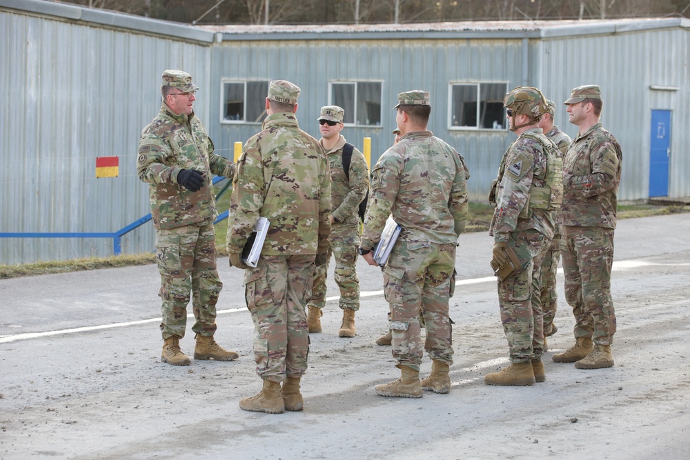 1AD CG Visits 2ABCT Command Teams in Germany