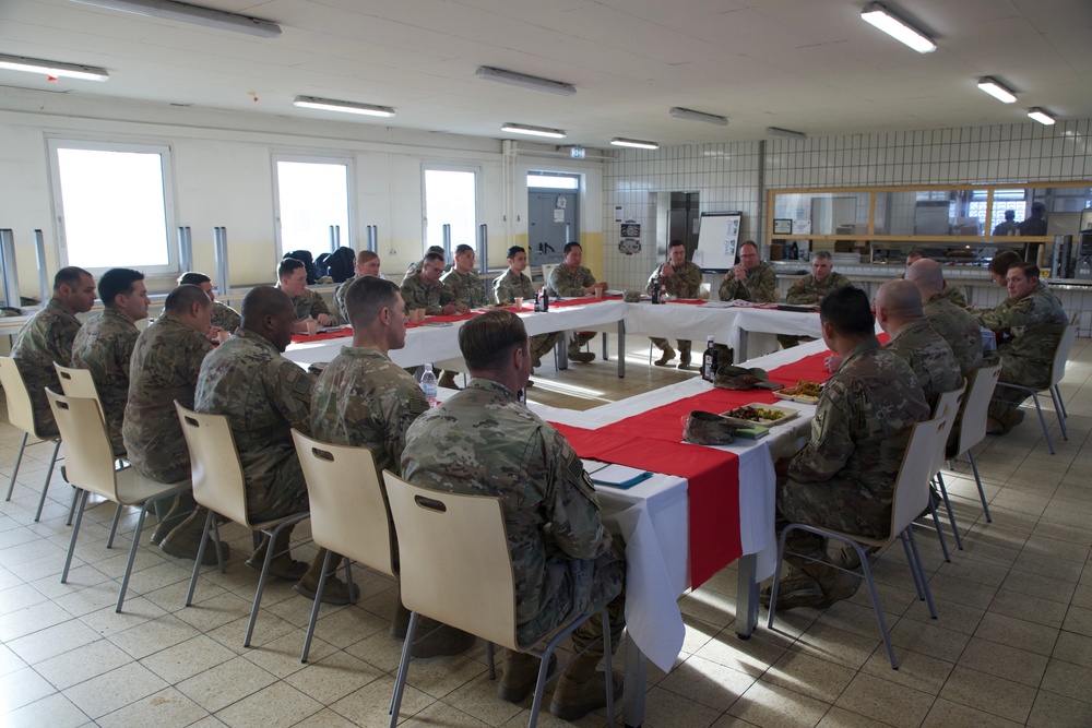 1AD CG Visits 2ABCT Command Teams in Germany