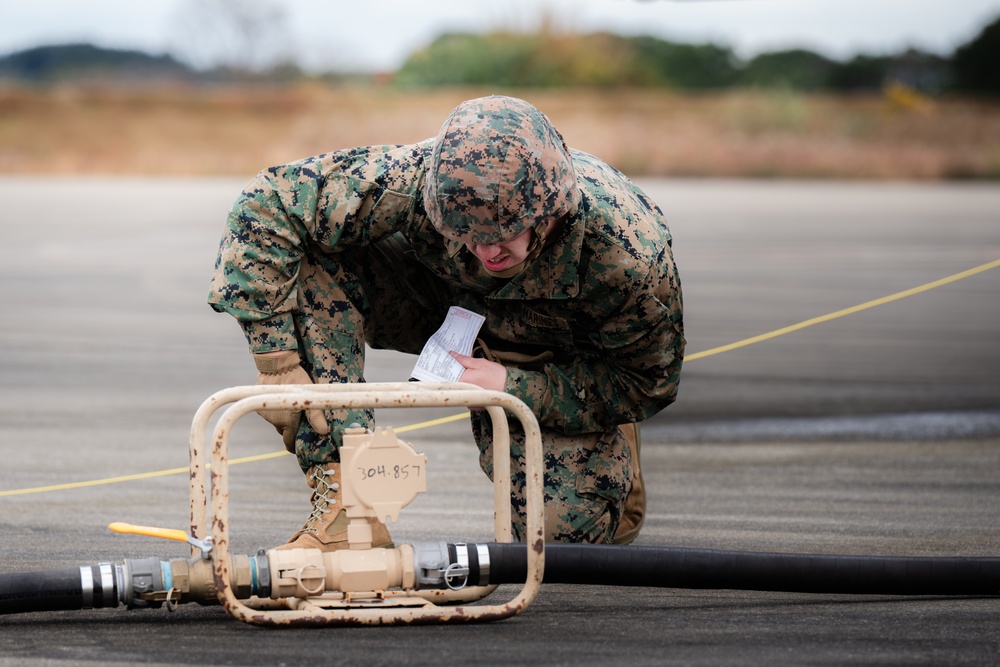 NATR: MWSS-171 conducts FARP operations at Nyutabaru Air Base, JASDF observe