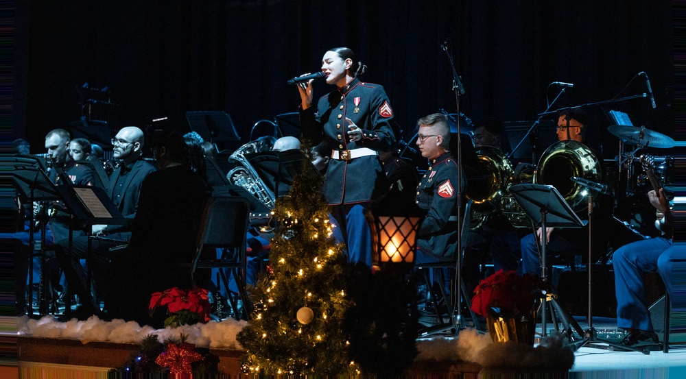 2nd Marine Aircraft Wing (MAW) Band holiday concert 2023