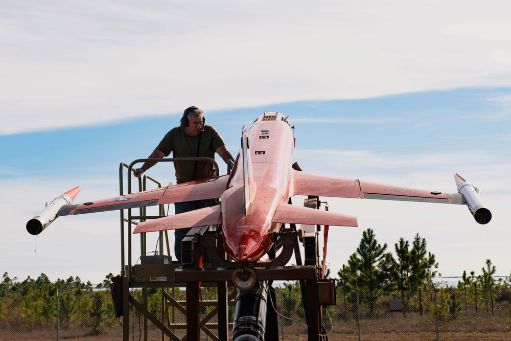 BQM-167A Subscale Aerial Target launch