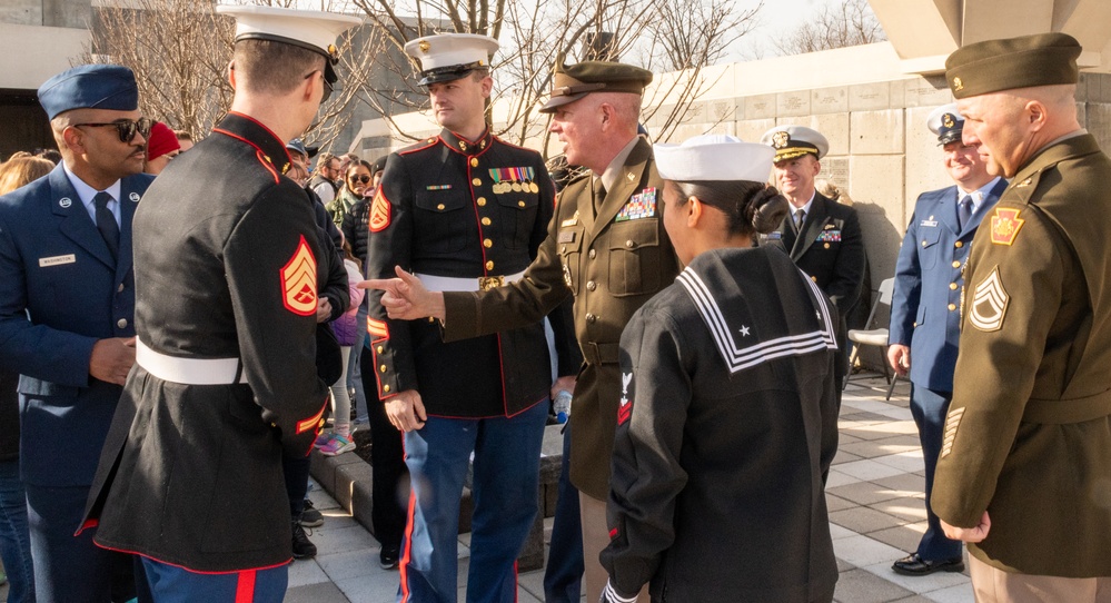 Pennsylvania National Guard leaders participate in Wreaths Across America