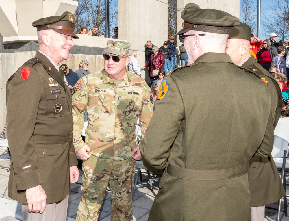 Pennsylvania National Guard leaders participate in Wreaths Across America