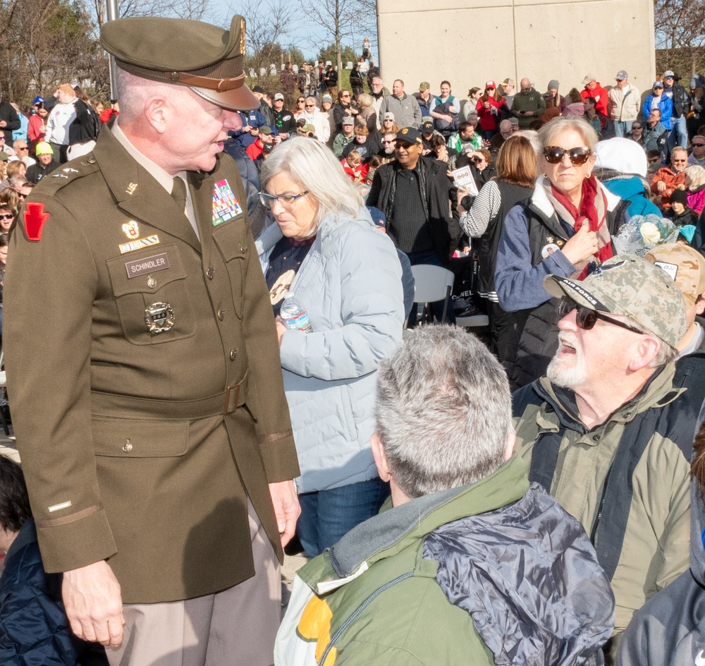 Pennsylvania National Guard leaders participate in Wreaths Across America