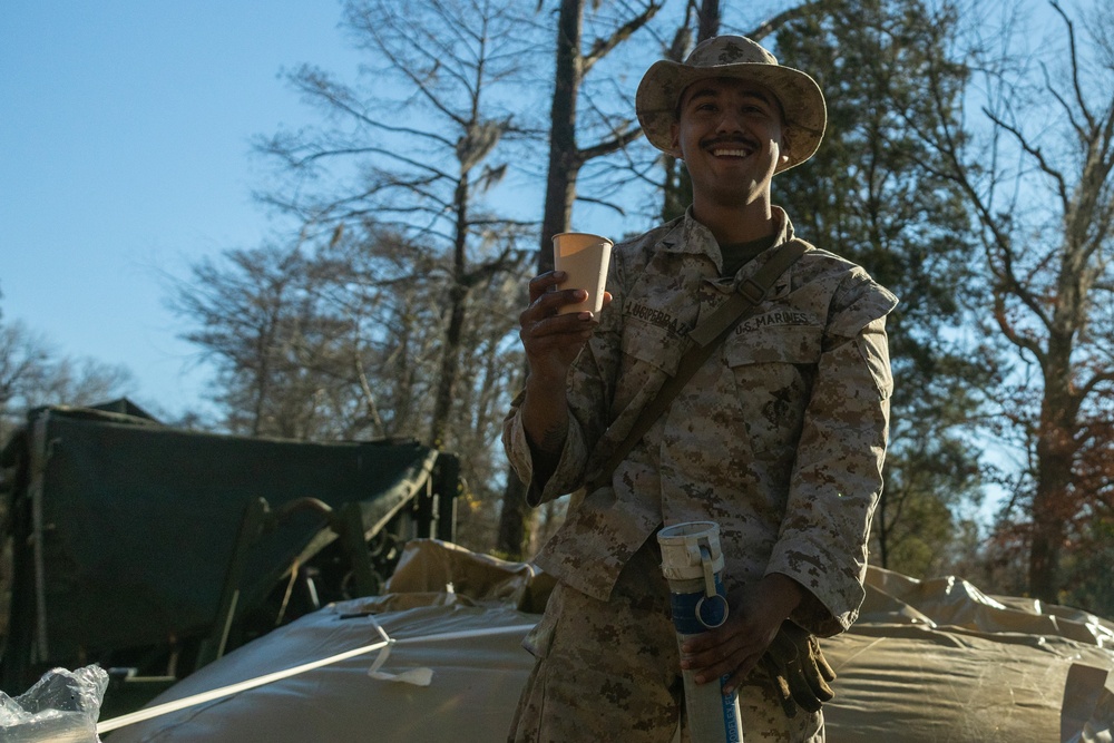 Marine Wing Support Squadron (MWSS) 272 trains during Operation Potomac Enforcer