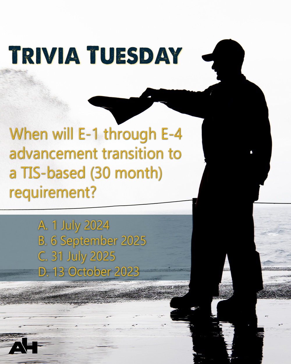 TRIVIA TUESDAY E-4 TIMELINE