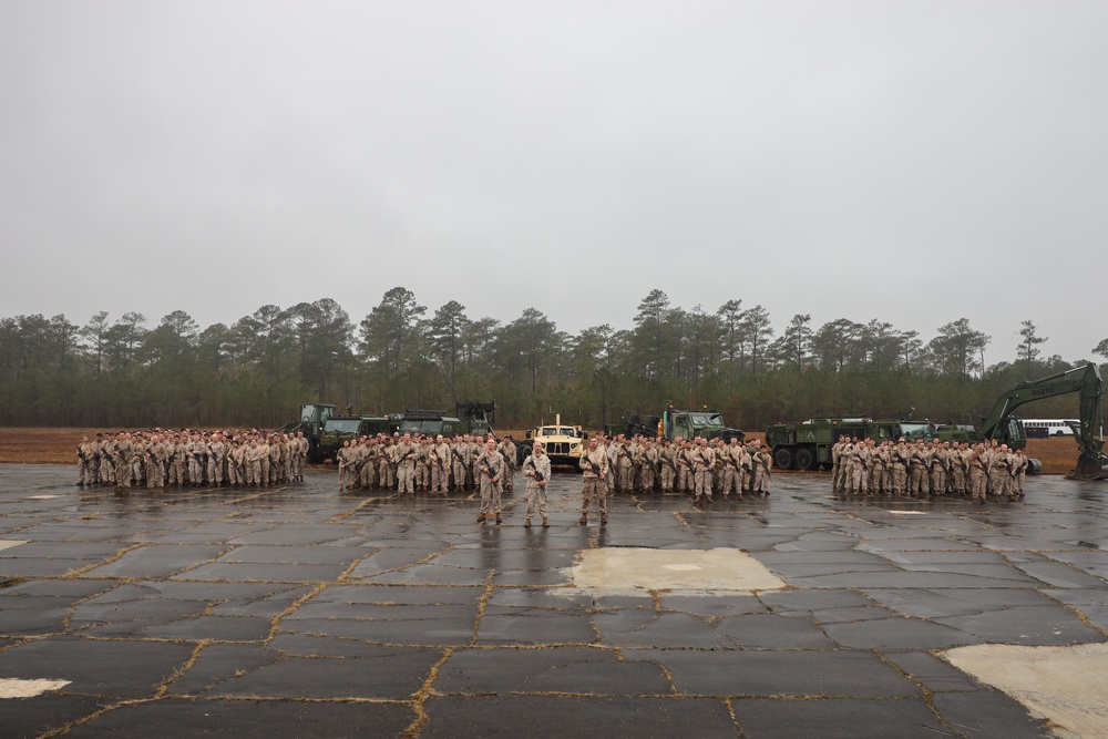 Marine Wing Support Squadron (MWSS) 272 trains during Operation Potomac Enforcer