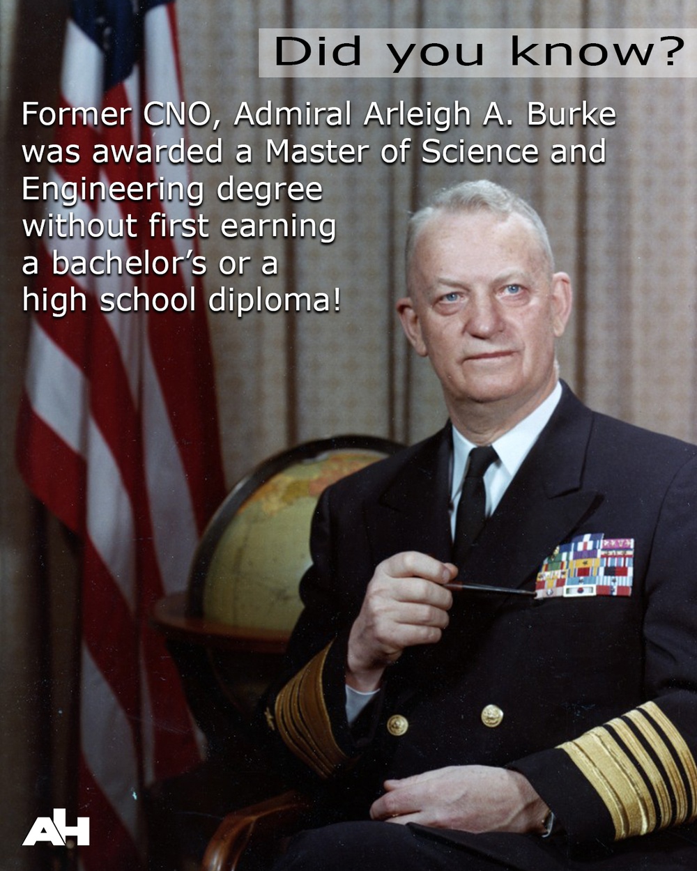 Admiral Arleigh A. Burke, Did you know?