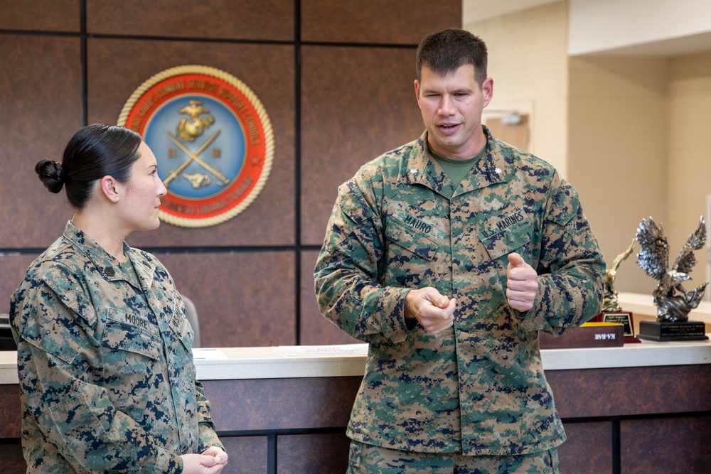 Marine from Long Island receives instructor of the year award