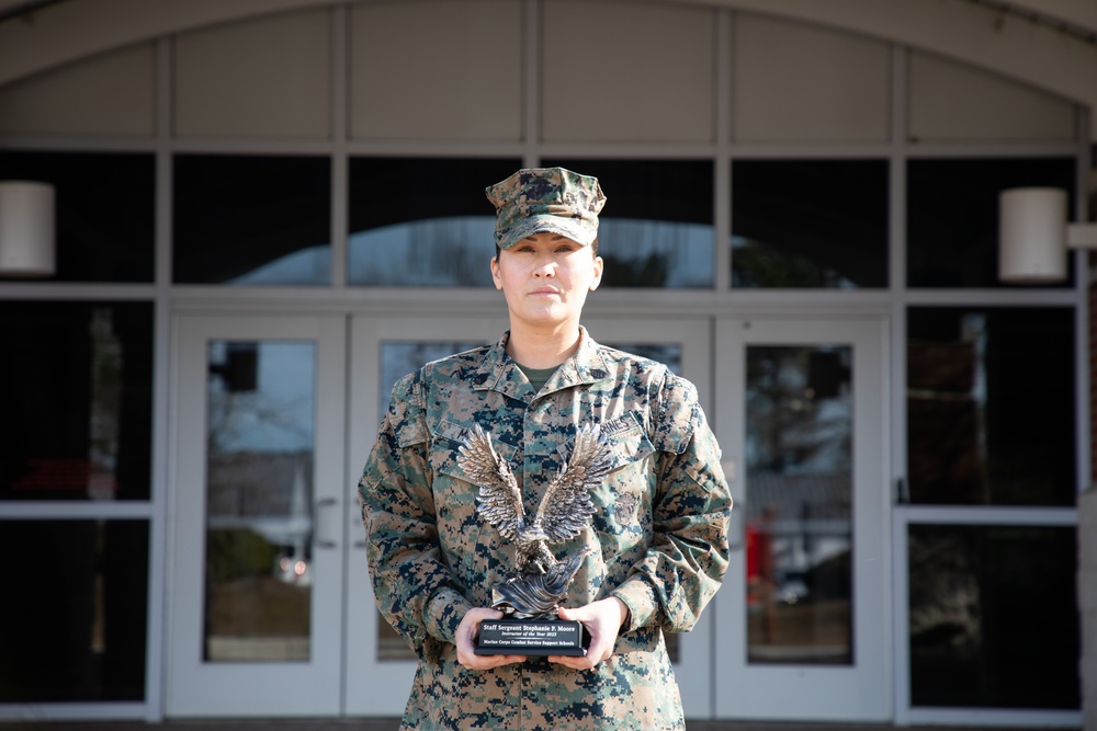Marine from Long Island receives instructor of the year award
