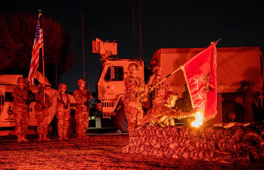 2nd Engineer Battalion’s 73rd Burning of The Colors Ceremony