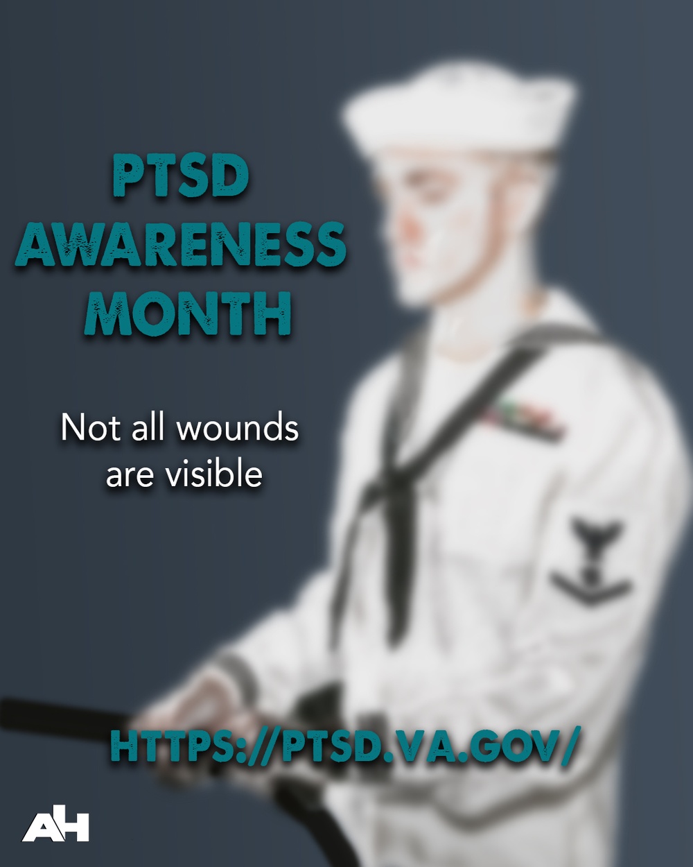 PTSD Awareness Poster - All Hands Social Media