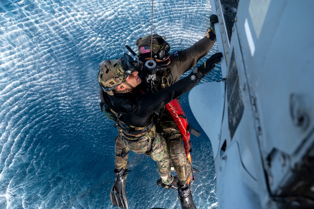 Combat Leader Course helicopter rescue