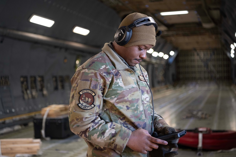 Team Travis flyers conduct reverse flow air refueling