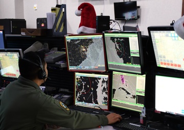 Eastern Air Defense Sector Tracking Santa in 2023