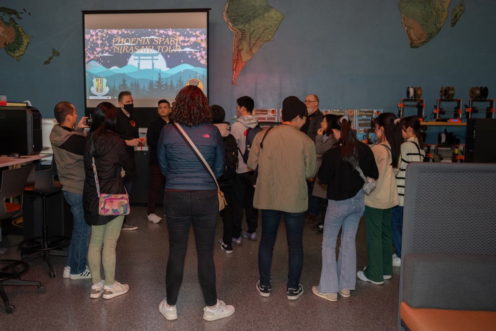 Exchange Students Tour Travis Air Force Base