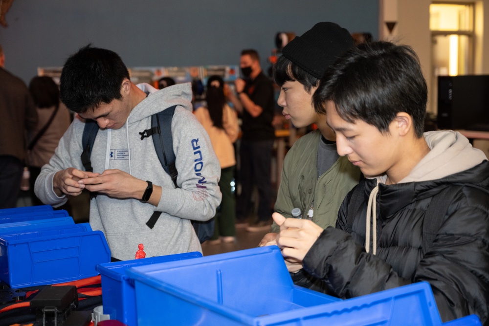 Exchange Students Tour Travis Air Force Base