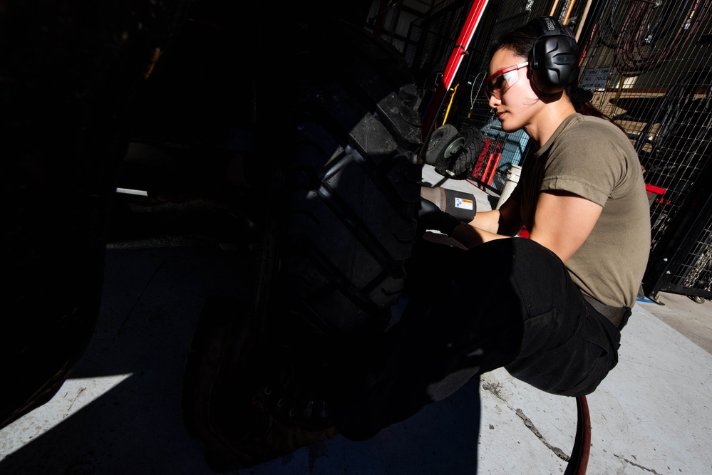 Material Handling Equipment at Travis AFB