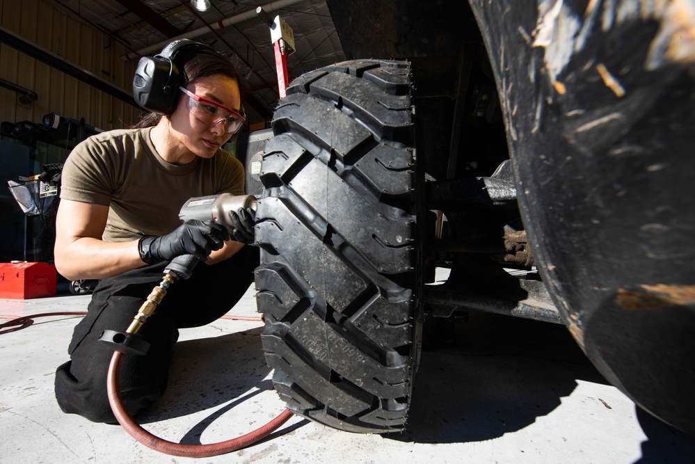 Material Handling Equipment at Travis AFB