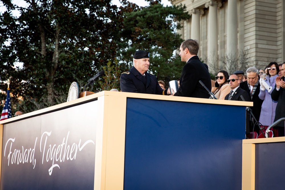 Kentucky National Guard supports governor inauguration