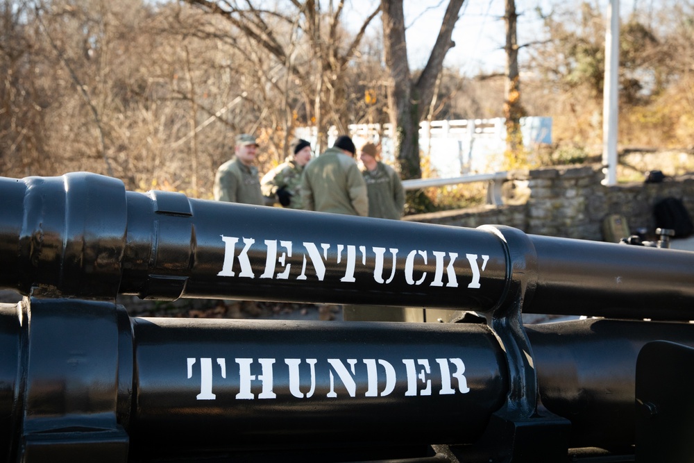 Kentucky National Guard supports governor inauguration