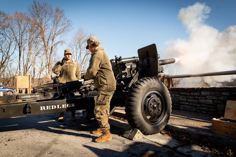 Kentucky National Guard supports governor inauguration