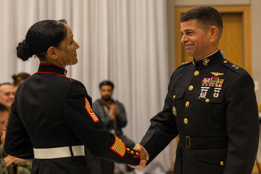 Sergeant Major Marr-Gaye retires after 30 years of service