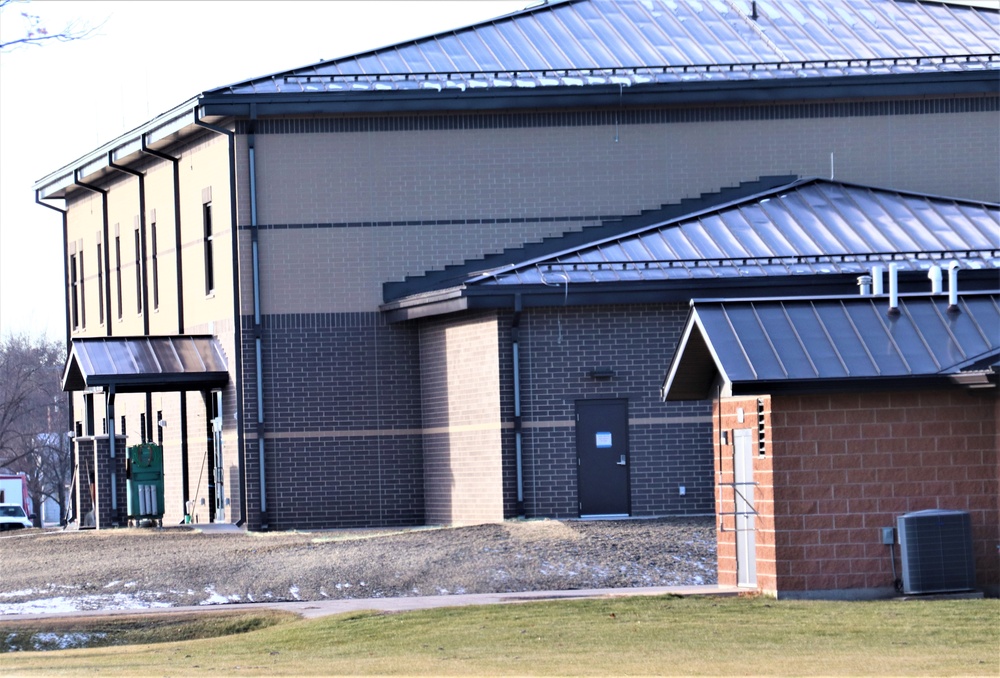 Fort McCoy’s brigade headquarters construction project now 94 percent complete as Christmas 2023 draws near; work continues