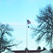 American Flag and Fort McCoy