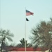 American Flag and Fort McCoy