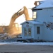 Continued building demolition in Fort McCoy’s 1600 block makes way for more transformation by construction