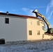 Continued building demolition in Fort McCoy’s 1600 block makes way for more transformation by construction